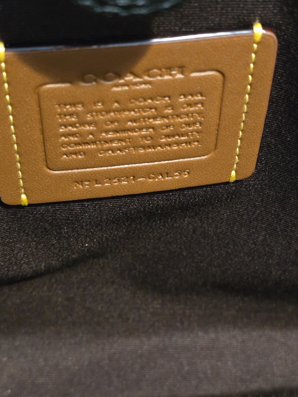 🔥 Coach Black Leather Satchel Bag - Picture 4 of 6